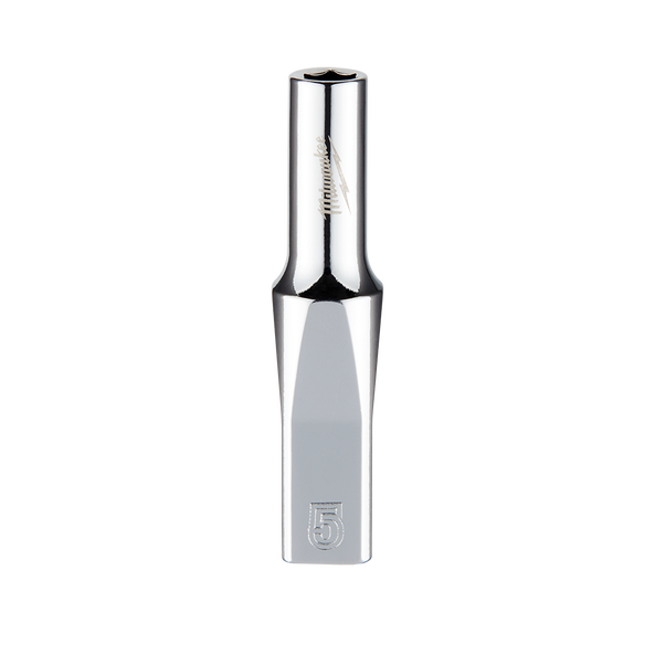 Milwaukee 1/4in Drive 5mm Metric 6-Point Deep Socket 45349042