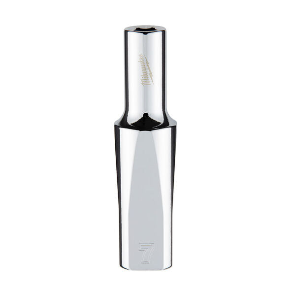 Milwaukee 3/8in Drive 7mm Metric 6-Point Deep Socket 45349091