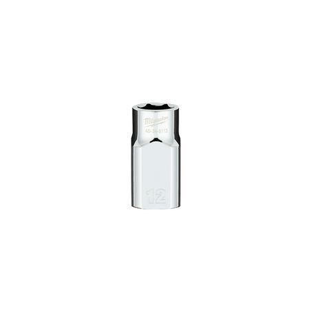 Milwaukee 1/2in Drive 12mm Metric 6-Point Standard Socket 45349113
