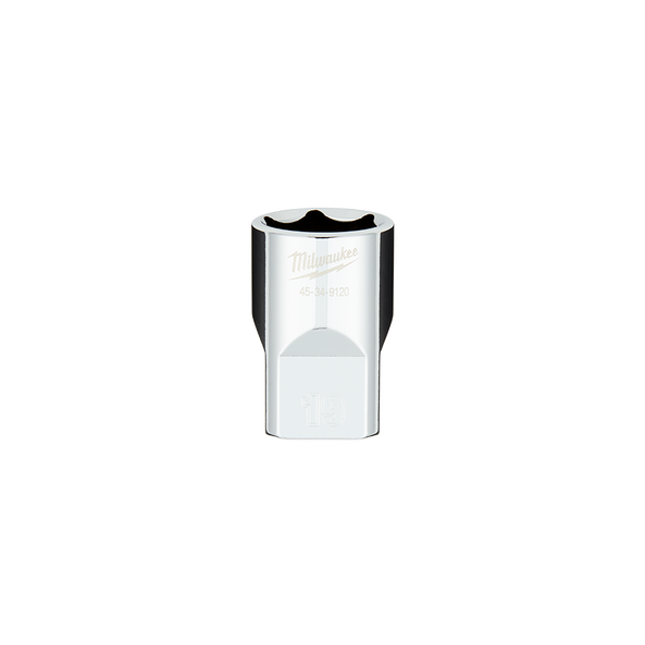 Milwaukee 1/2in Drive 19mm Metric 6-Point Standard Socket 45349120