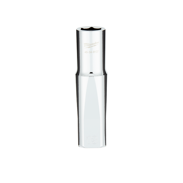 Milwaukee 1/2in Drive 13mm Metric 6-Point Deep Socket 45349137