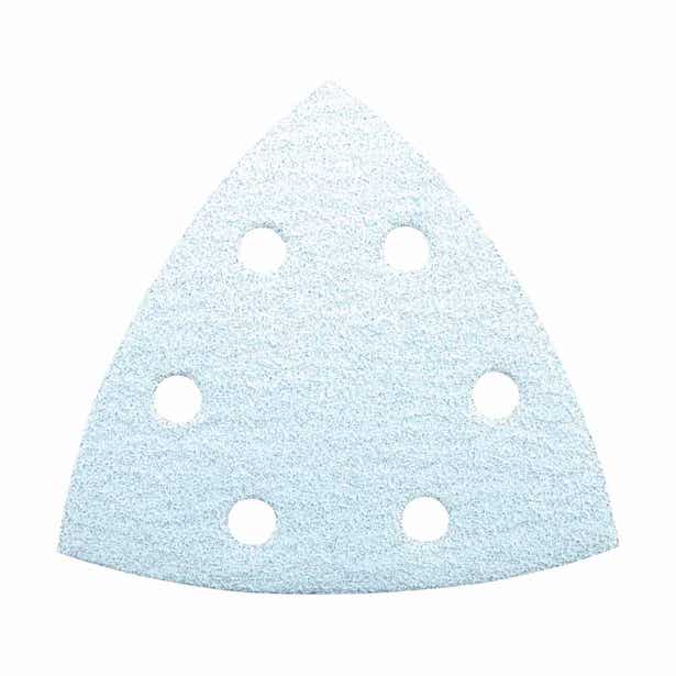 MAKITA 93mm 240G 6-Hole Delta Hook & Loop Sanding Sheet for Paint - 10 Piece P-42759