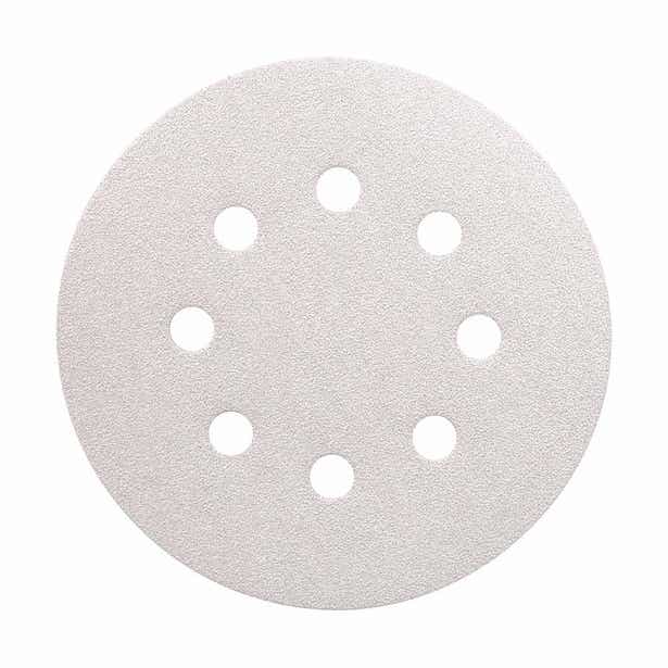 MAKITA 125mm 80G 8-Hole Hook & Loop  Sanding Disc for Paint - 10 Piece P-33364