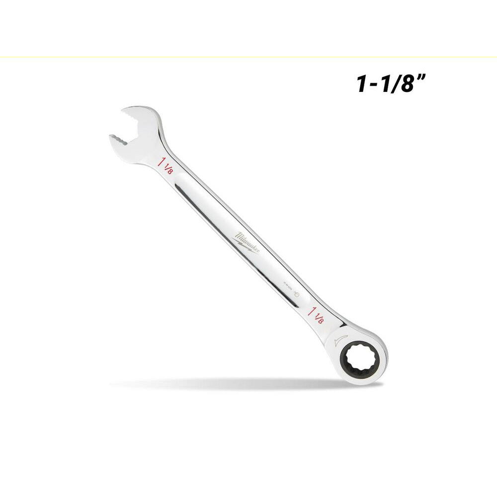 Milwaukee 45969236 1-1/8" SAE Ratcheting Combination Wrench