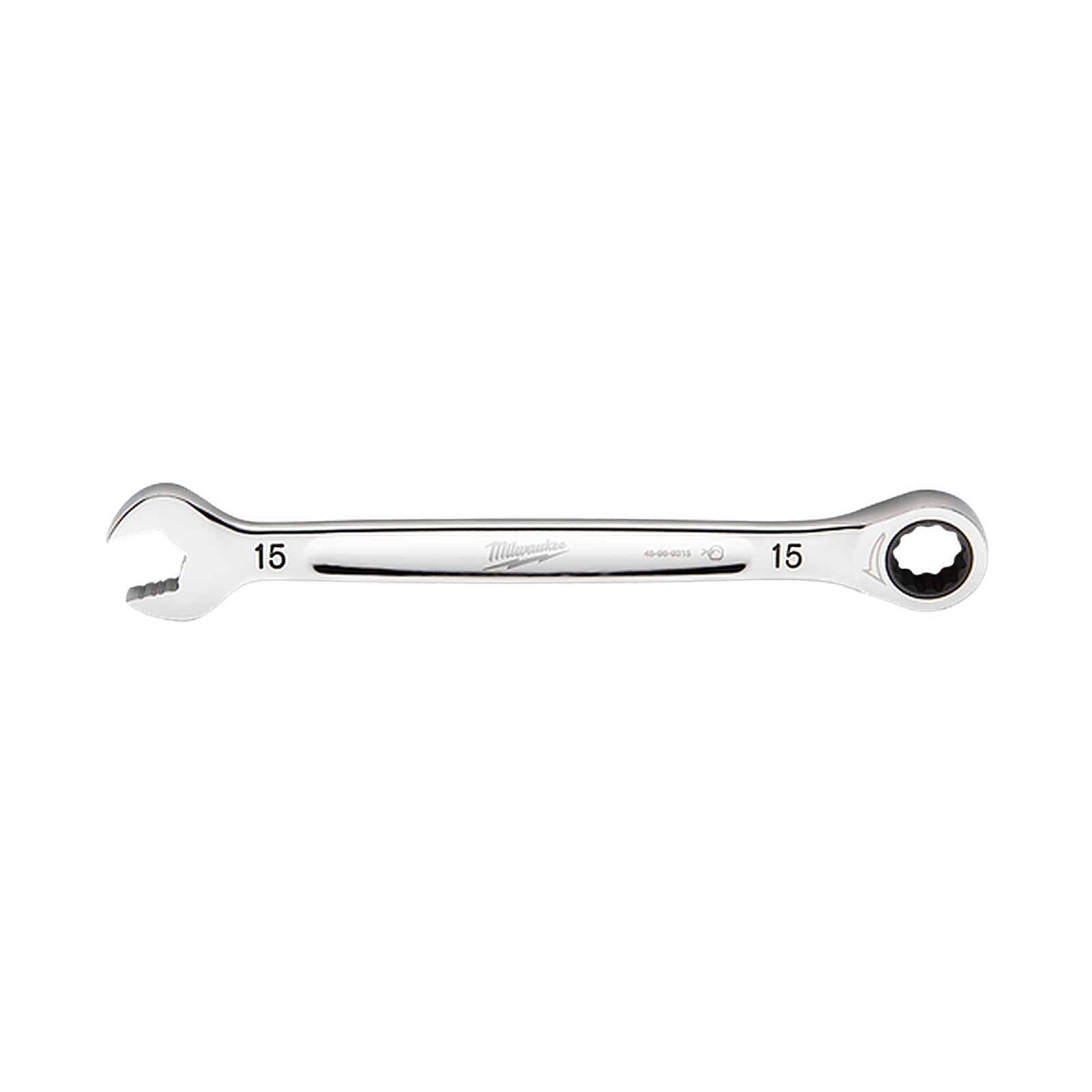 Milwaukee 15mm Metric Ratcheting Combination Wrench 45969315