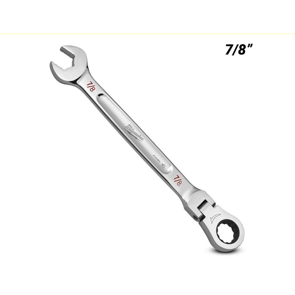 Milwaukee 45969820 7/8" SAE Flex Head Ratcheting Combination Wrench