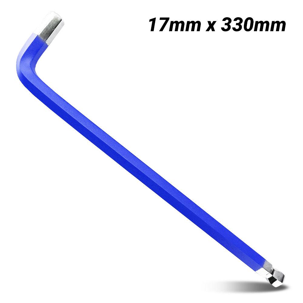 Daytona D17HKM 17mm Heavy Duty Extra Long Ball Point Metric Hex Key Wrench