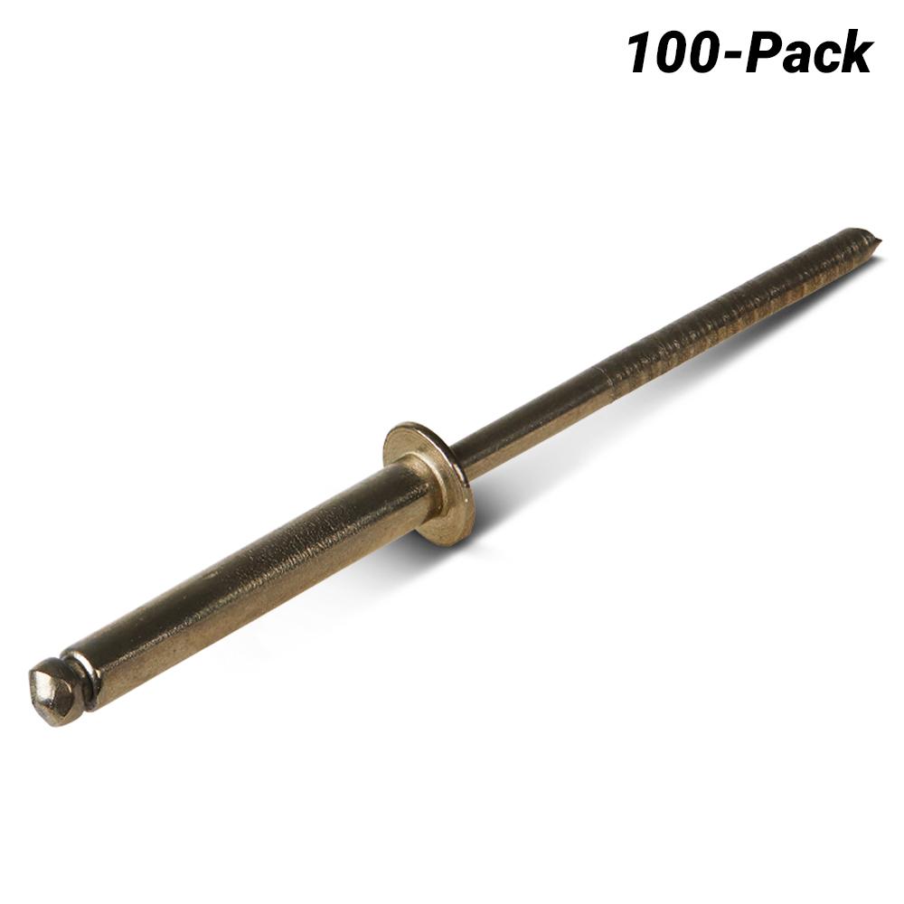 Apex STST-4-10-HP 100-Pack 3.2mm x 19.4mm Stainless Steel Rivet
