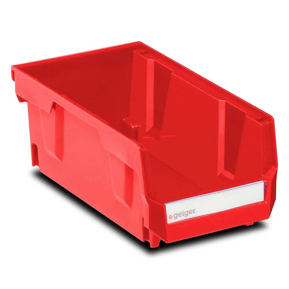 Geiger HB220R Small HB Series Heavy Duty Storage Bin - Red
