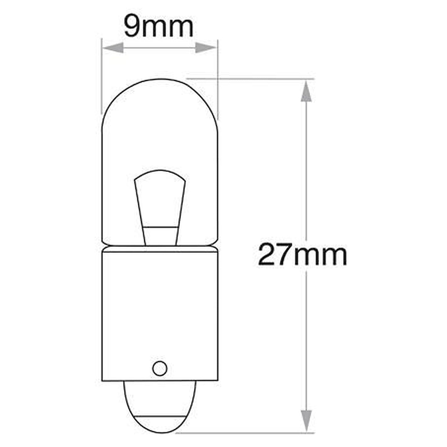 Narva T4W Bayonet BA9s Globe 12V 4W 47233