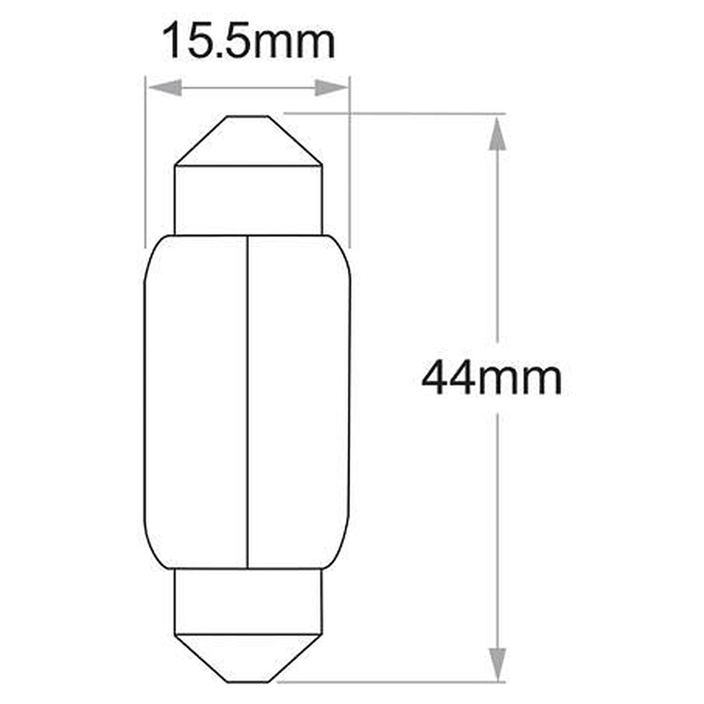 Narva Festoon SV8.5 Globe 24V 21W 47272