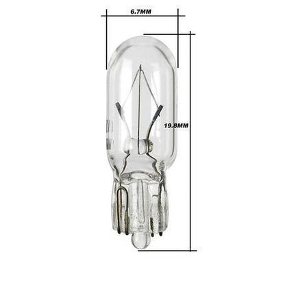 Narva Wedge W2x4.6d Globe 12V 1.7W 47287
