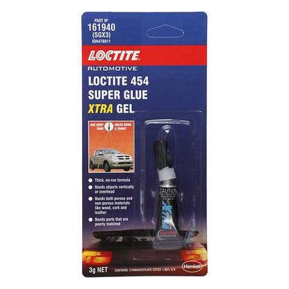 Loctite 454 Instant Adhesive Non-Drip Gel 3g 476011