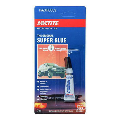 Loctite Super Glue Instant Adhesive 3ml 476012