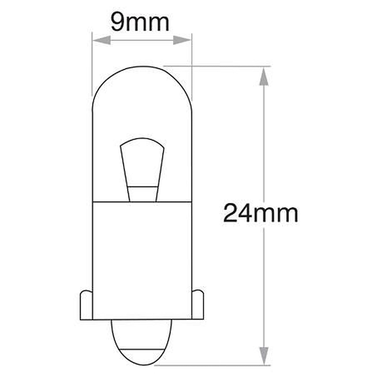 Narva Bayonet BA9s Globe 12V 3W 47643