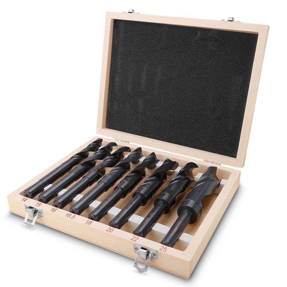Xtorque XT8RED 8pce Metric HSS Reduced Shank Drill Set