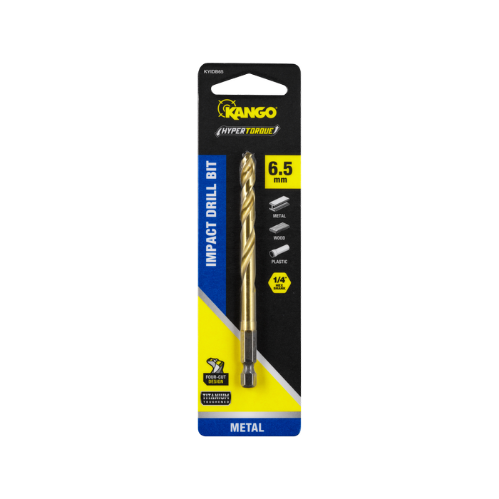 Kango 6.5mm Hypertorque Impact HSS Drill Bit