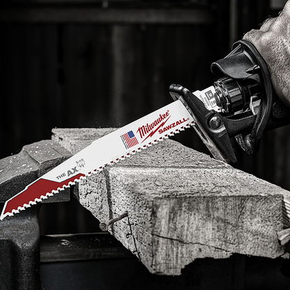 Milwaukee SAWZALL The AX 230mm 9in 5TPI Blade 5 Pack 48005026