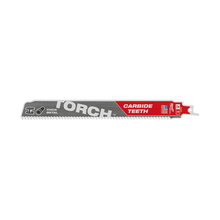 Milwaukee SAWZALL The TORCH with Carbide Teeth 230mm 9in 8TPI Blade 3Pk