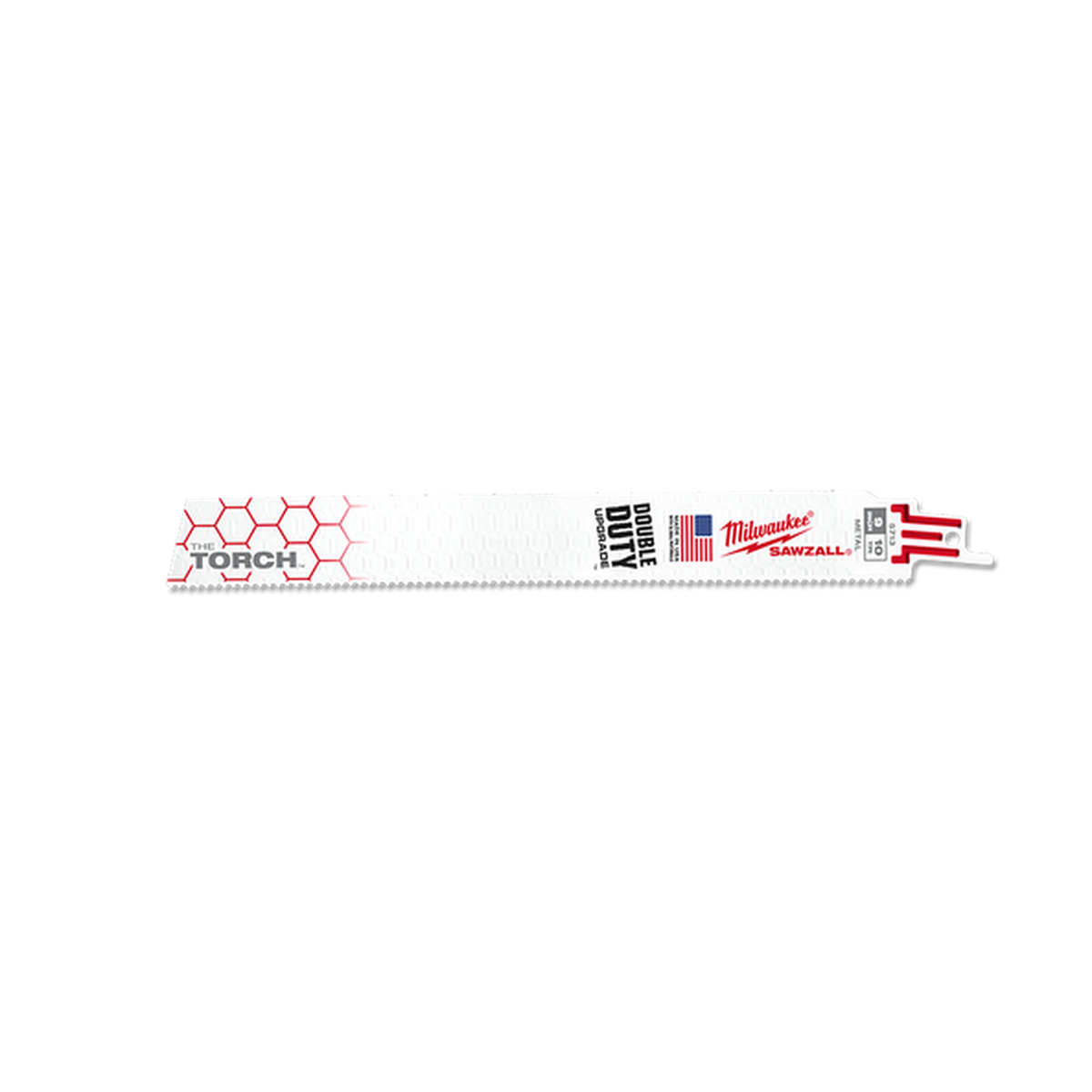 Milwaukee SAWZALL The TORCH Metal Demolition 230mm 9in 10TPI Blade 5Pk