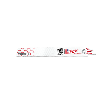 Milwaukee SAWZALL The TORCH Metal Demolition 230mm 9in 10TPI Blade 5Pk