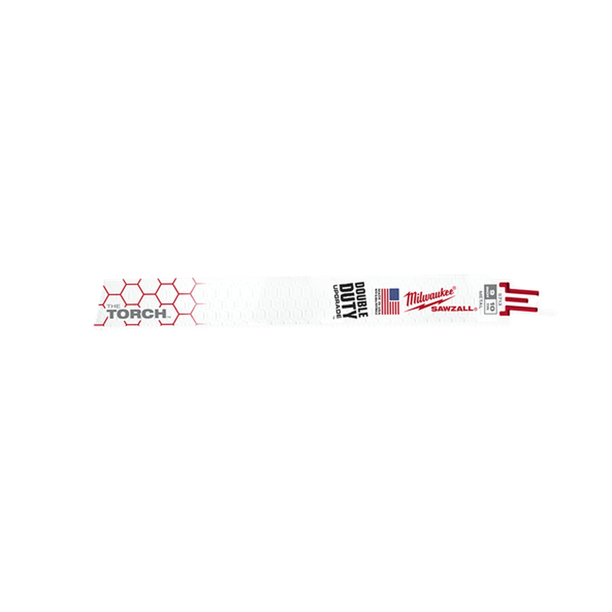 Milwaukee SAWZALL The TORCH Metal Demolition 230mm 9in 10TPI Blade 5Pk