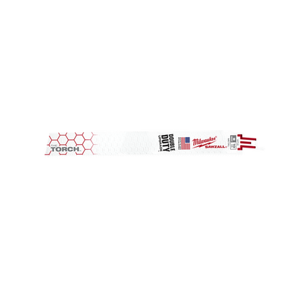 Milwaukee SAWZALL The TORCH Metal Demolition 230mm 9in 10TPI Blade 5Pk