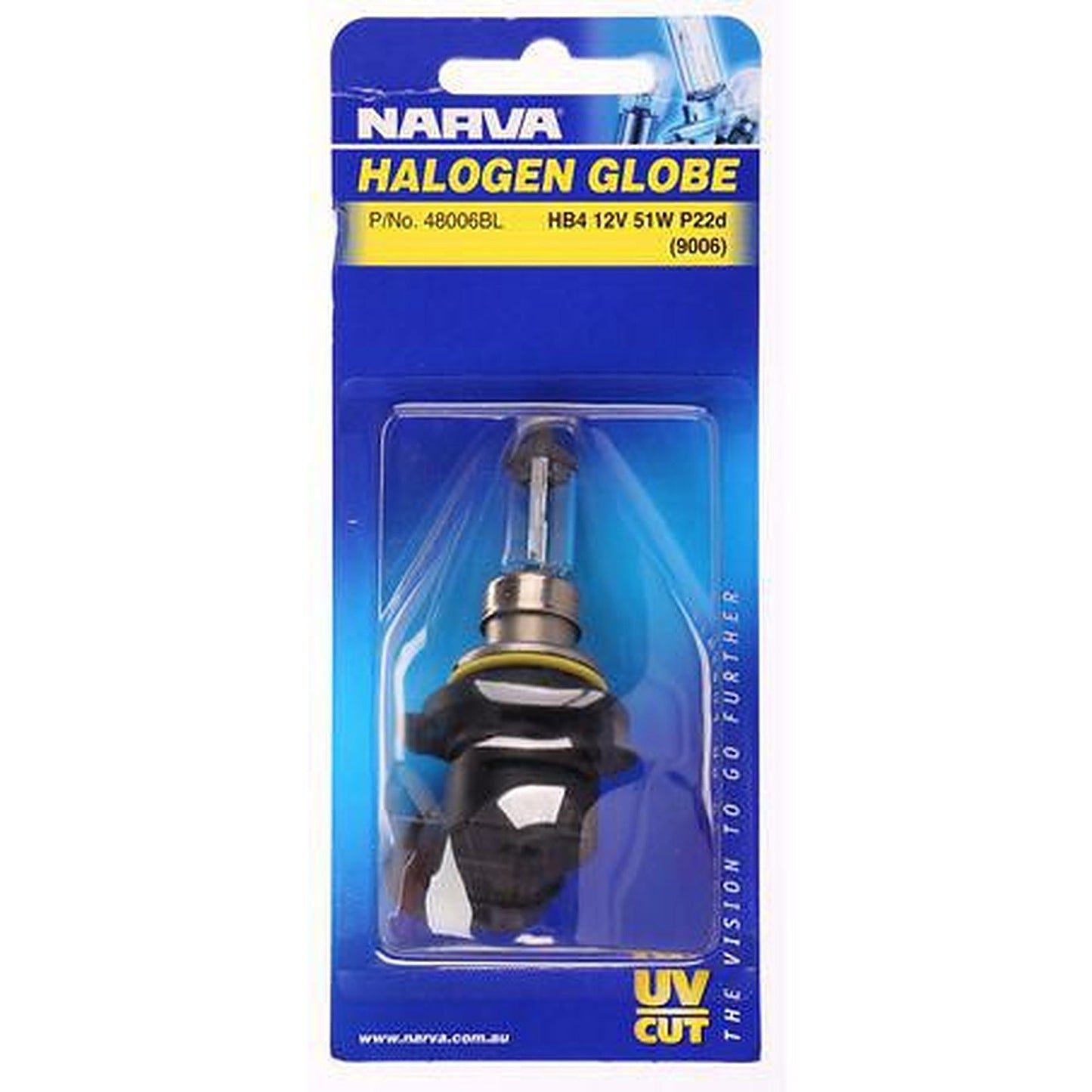 Narva HB4 Globe P22D 12V 51W 48006BL