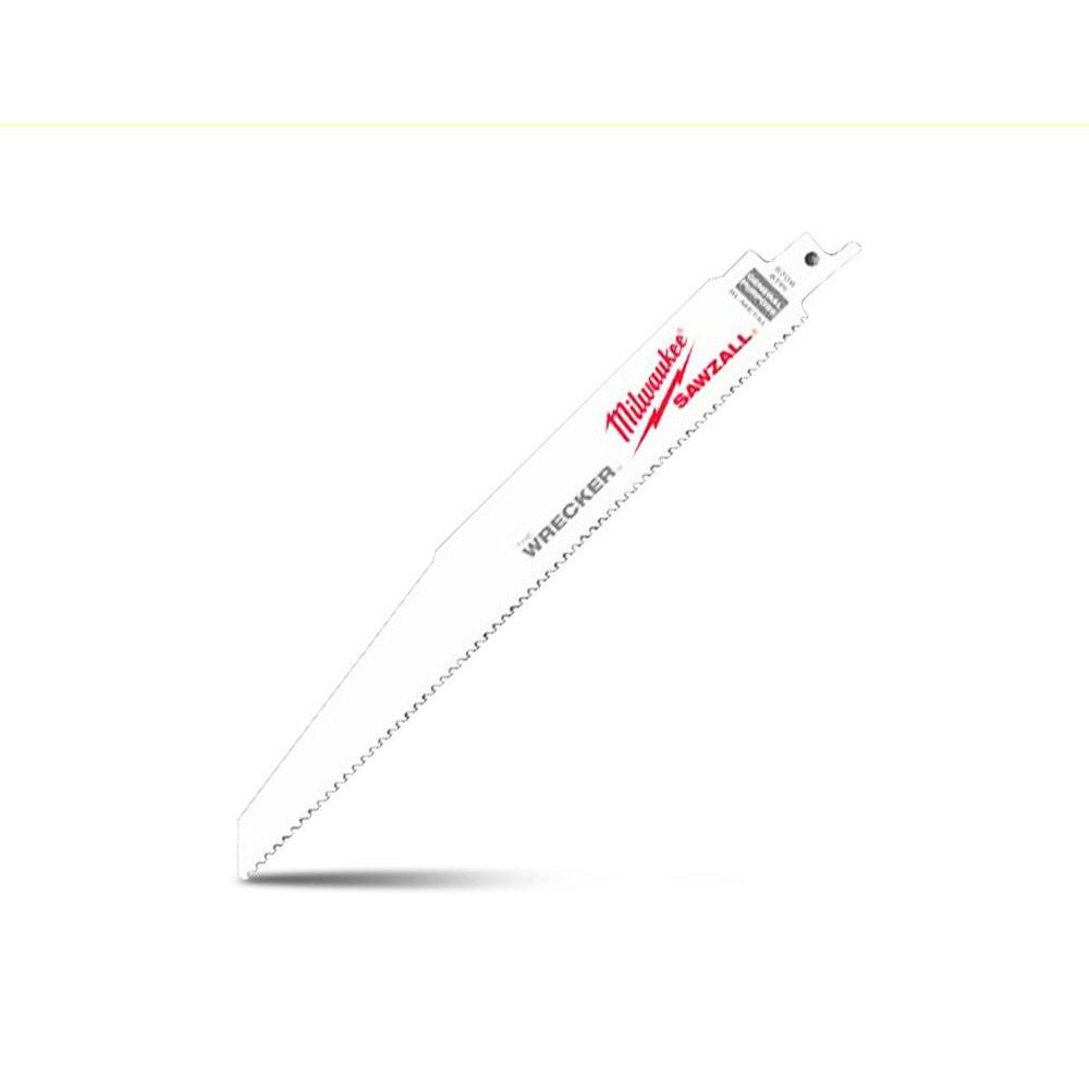Milwaukee 48008706 230mm 8 TPI The Wrecker™ SAWZALL® Blade - 25 Pack