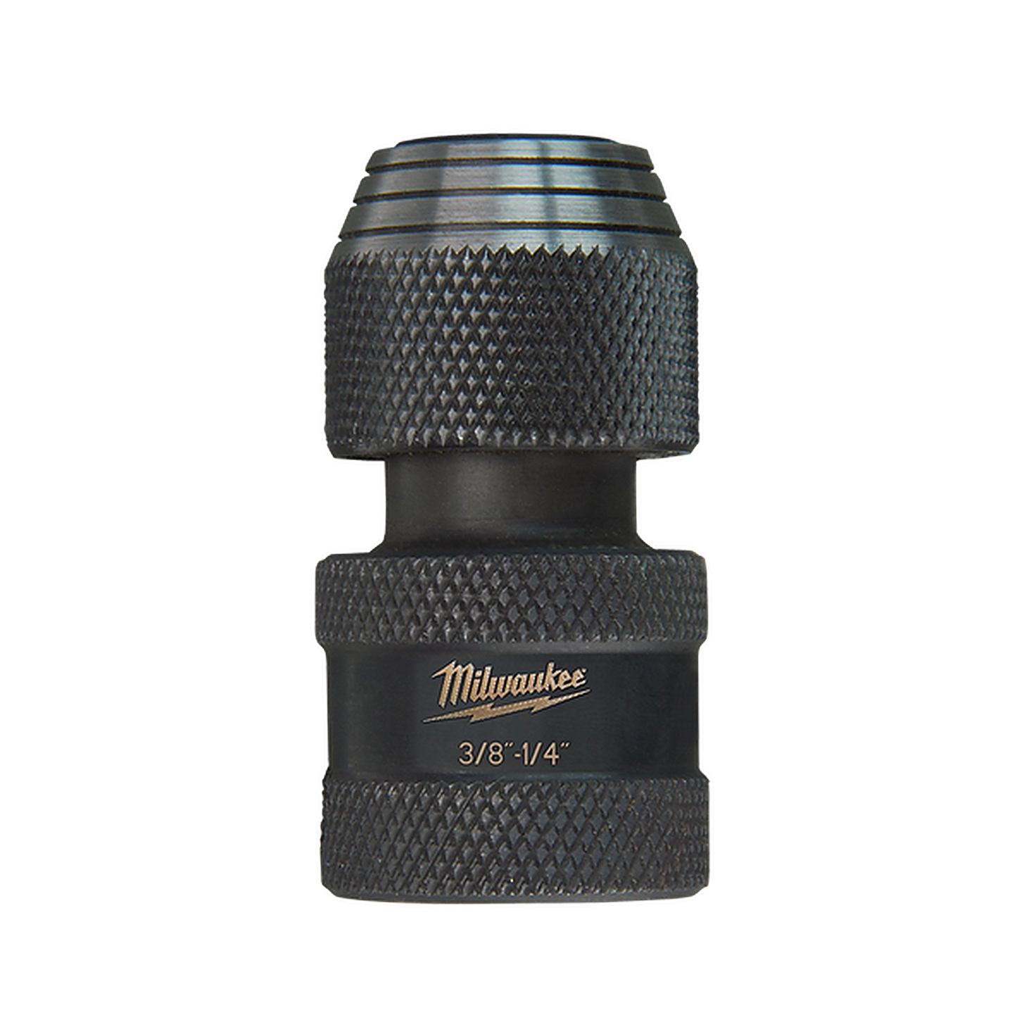 Milwaukee SHOCKWAVE Power Bit Socket Adapter 3/8in Square to 1/4in Hex
