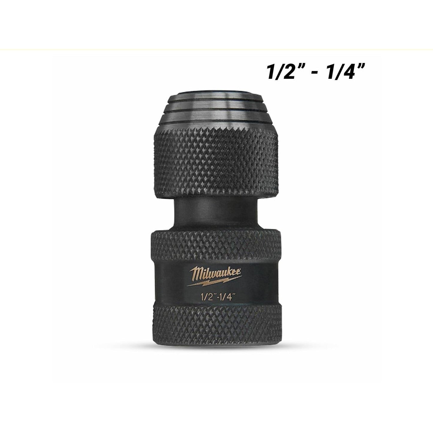 Milwaukee 48034410 Shockwave 1/2" Square x 1/4" Hex Adapter