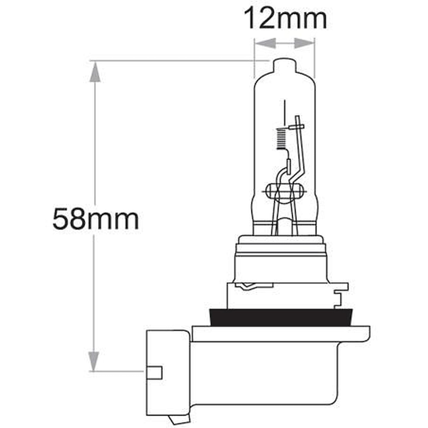 Narva H9 PGJ19-5 Globe 12V 65W 48077