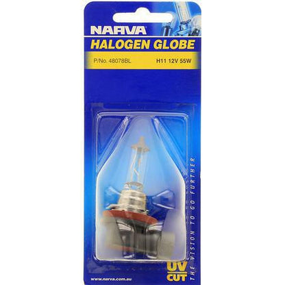 Narva H11 Headlight Bulb Pgj192 12V 55W 1 Pce 48078BL