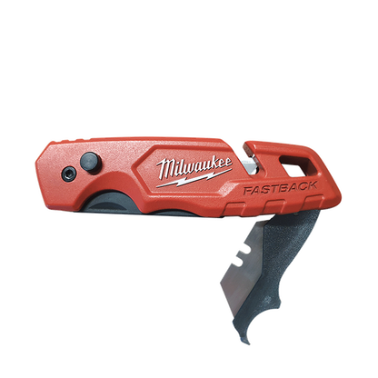 Milwaukee FASTBACK Folding Utility Knife with Blade Storage 48221502