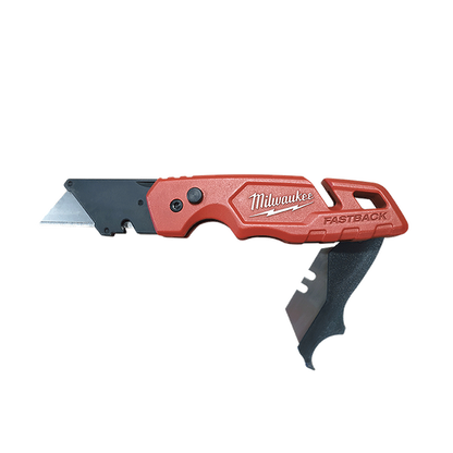 Milwaukee FASTBACK Folding Utility Knife with Blade Storage 48221502