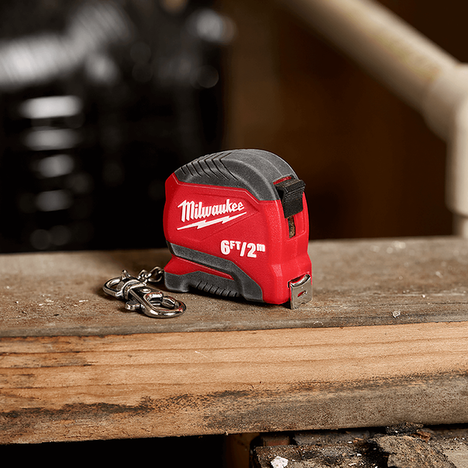 Milwaukee 2M Keychain Tape Measure 48221706T