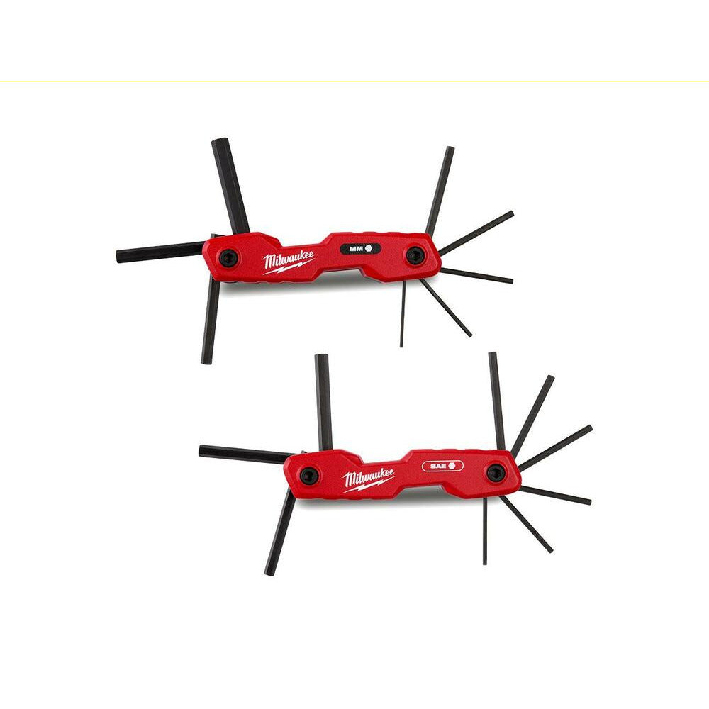 Milwaukee 48222183 17pce Metric/SAE Folding Hex Key Set