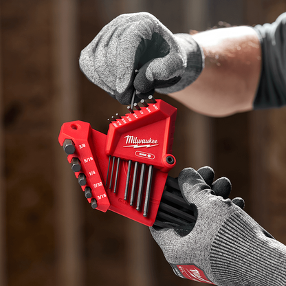 Milwaukee 13PC SAE L-Style with Ball End Hex Key Set