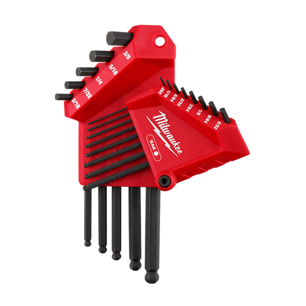Milwaukee 13PC SAE L-Style with Ball End Hex Key Set