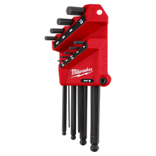 Milwaukee 9PC Metric L-Style with Ball End Hex Key Set