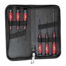 Milwaukee 6 Piece Precision Screwdriver Set with Case 48222606