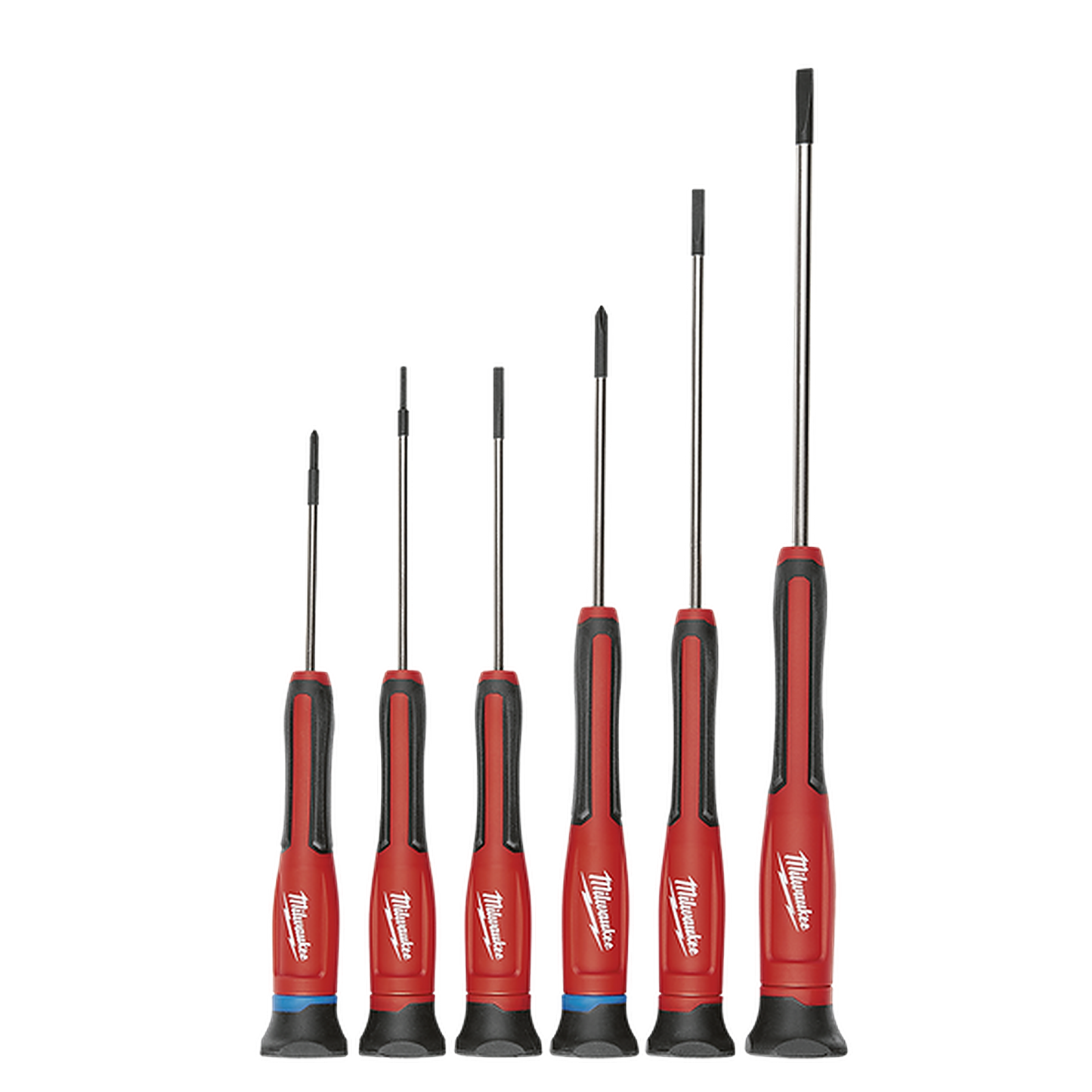 Milwaukee 6 Piece Precision Screwdriver Set with Case 48222606