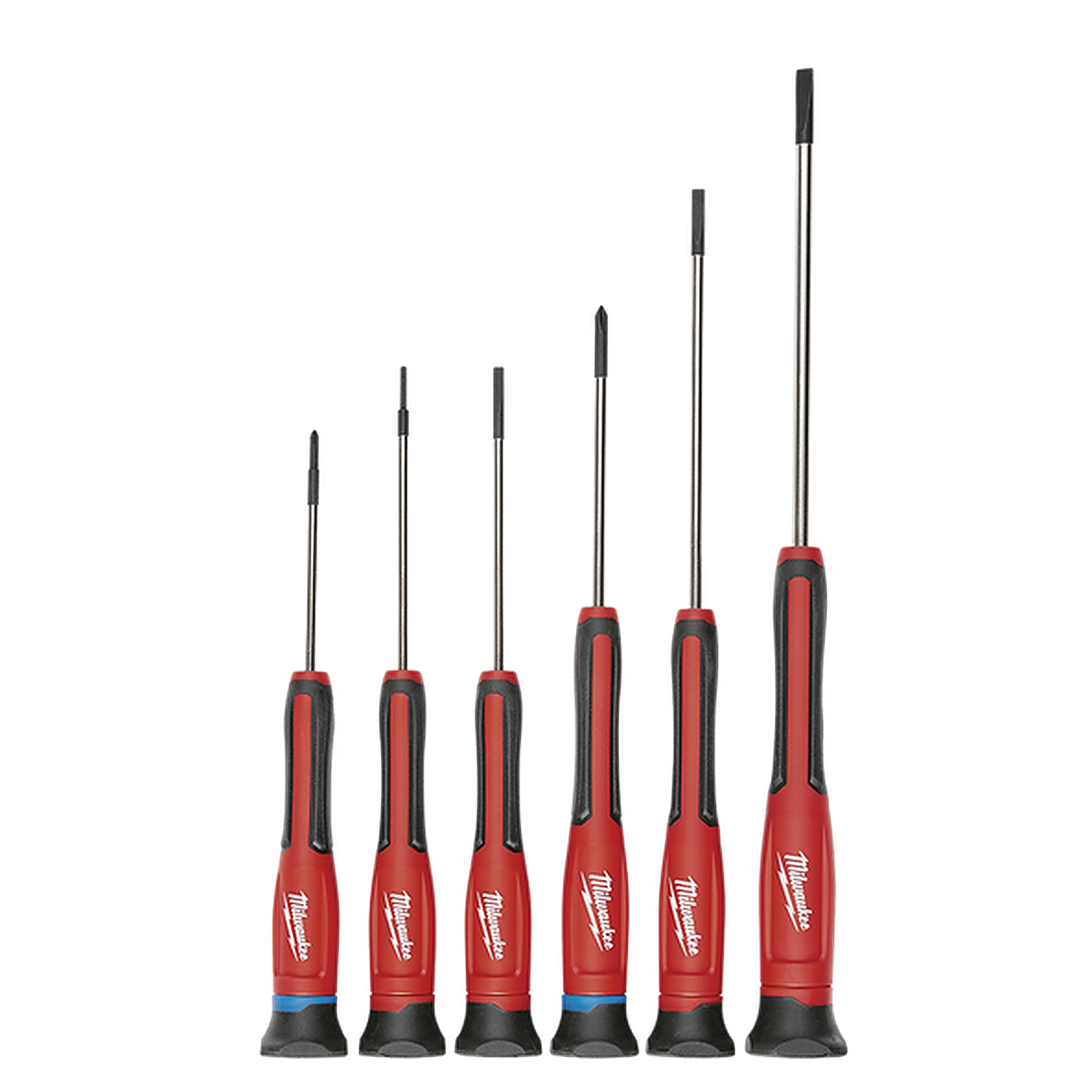 Milwaukee 6 Piece Precision Screwdriver Set with Case 48222606