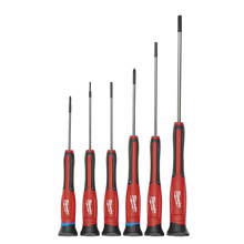Milwaukee 6 Piece Precision Screwdriver Set with Case 48222606