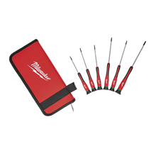 Milwaukee 6 Piece TORX Precision Screwdriver Set with Case 48222610