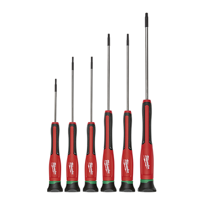 Milwaukee 6 Piece TORX Precision Screwdriver Set with Case 48222610