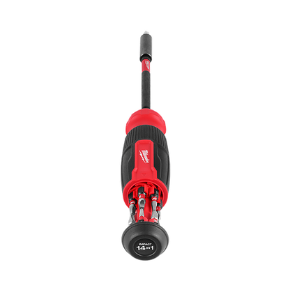 Milwaukee 14-in-1 Multi-Bit Screwdriver with SHOCKWAVE Bits