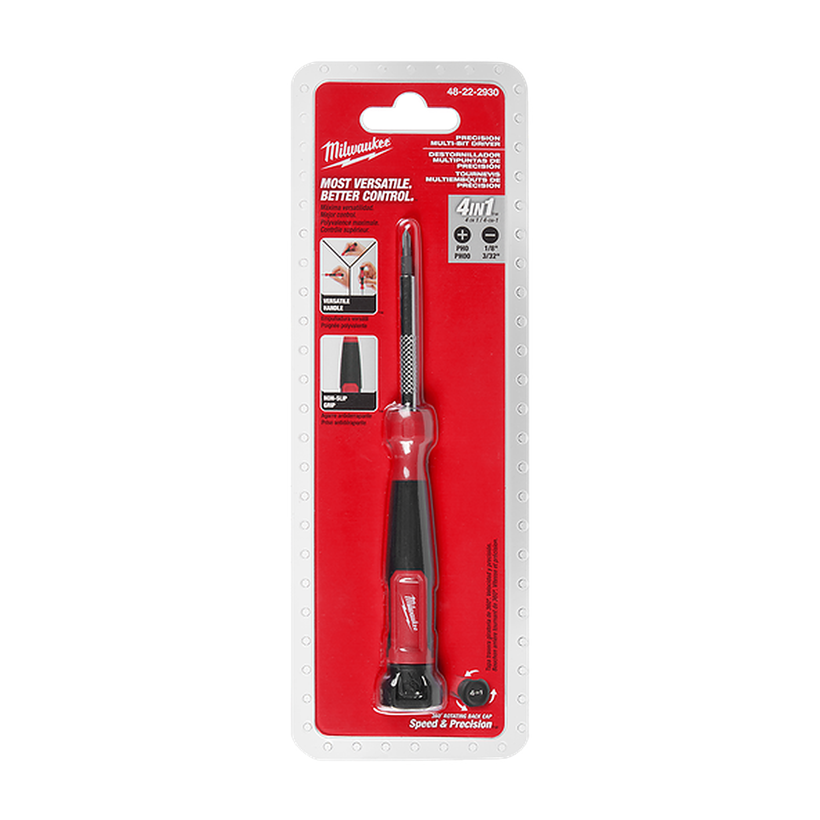 Milwaukee 4-in-1 Precision Multi-Bit Screwdriver