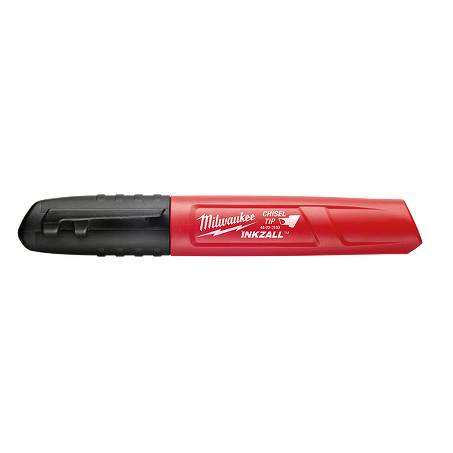 Milwaukee INKZALL Medium Chisel Black Marker 48223103
