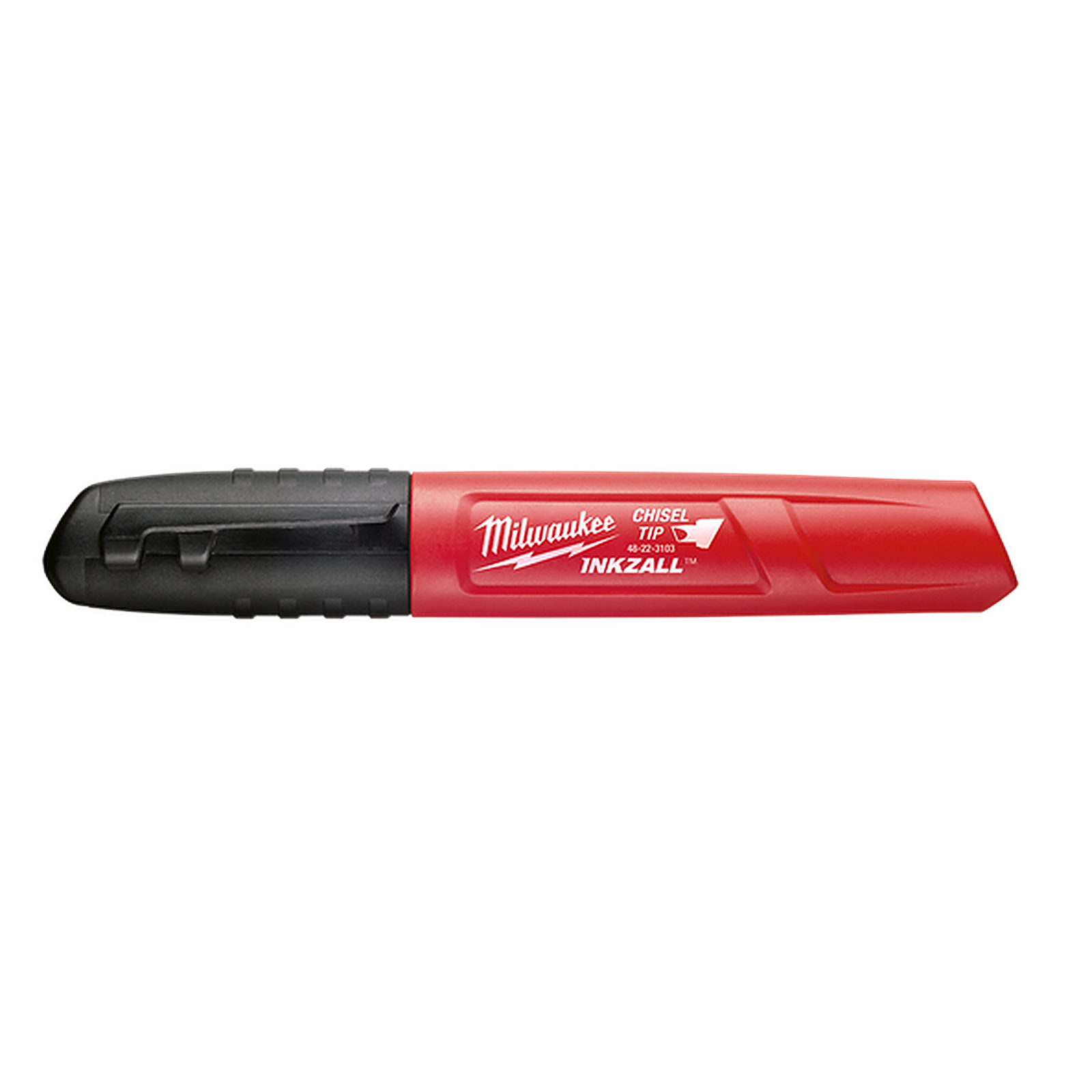 Milwaukee INKZALL Medium Chisel Black Marker 48223103